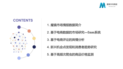 魔镜市场情报产品:《主流B2C电商网站等精准数据报告》(PPT)